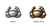 Crab Cabinet Knob - Set of 2