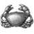 Crab Cabinet Knob - Set of 2