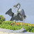 Cuddling Cranes Statuary