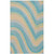 Currents Blue Rug - 3 x 4