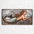 Embossed Mermaid Metal Wall Art