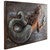 Embossed Mermaid Metal Wall Art
