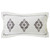 Embroidered Lace Oblong Pillow