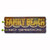 Family Beach Corrugated Metal Personalized Sign