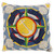 Four Whales Hooked Wool Pillow
