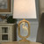 Framed Crane Table Lamp