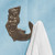 French Bronze Mermaid Towel Hook - Right Facing