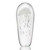 Glow in the Dark Translucent Jellyfish Art Glass Statue