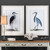 Graceful Beach Birds Framed Prints - Set of 2