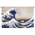 Great Wave At Kanagawa Large Wall Tapestry