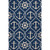 Harbor Navy Marina Indoor/Outdoor Rug - 8 x 10
