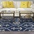 Harbor Navy Marina Indoor/Outdoor Rug - 8 x 10