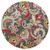 Harbor Taupe Flora Indoor/Outdoor Rug - 8 Ft Round