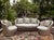 Harbor Taupe Flora Indoor/Outdoor Rug - 8 Ft Round
