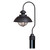 Harwich Black Outdoor Post Light