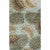 Havana Aqua Fern View Rug - 5 x 8