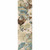 Havana Ivory and Blue Oasis Rug - 2 x 8 - OUT OF STOCK UNTIL 07/17/2025