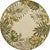 Havana Ivory Paradise Rug - 8 Ft Round
