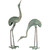Hungry Cranes Statuary - Set of 2
