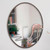 Hungry Flamingo Oval Mirror