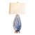 Indigo Waves Table Lamp