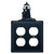 Lighthouse Double Outlet Cover