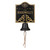 Lighthouse Personalized Bell Welcome Plaque - Black & Gold