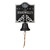 Lighthouse Personalized Bell Welcome Plaque - Black & White