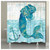 Lone Mermaid Shower Curtain