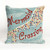 Mermaid Crossing Water Indoor/Outdoor Pillow