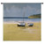 Moorings Low Tide Wall Tapestry