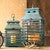 Nantucket Shutter Lanterns - Set of 2