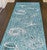 Antigua Shells Aqua Indoor/Outdoor Rug - 2 x 8