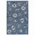 Antigua Shells Navy Indoor/Outdoor Rug - 7 x 9 - OUT OF STOCK UNTIL 06/04/2025
