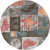 Ocean Icons Rug - 8 Ft. Round