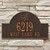 Oil Rub Bronze Personalized Adirondack Arch Plaque
