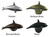 Orca Cabinet Knob - Set of 2