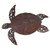 Oxidized Metal Sea Turtle Wall Art - Small