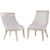 Pablo Upholstered Sling Chairs - Set of 2