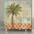 Palm Tile Shower Curtain