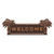 Palm Tree Welcome Plaque - Antique Copper
