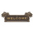 Palm Tree Welcome Plaque - Bronze and Gold