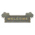Palm Tree Welcome Plaque - Bronze Verdigris