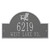 Pewter Silver Personalized Adirondack Arch Plaque