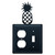 Pineapple Single Outlet and Switch Cover