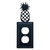 Pineapple Single Outlet Cover