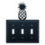 Pineapple Triple Switch Cover