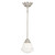 Plantation Mini Pendant - Satin Nickel