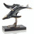Playful Whale Duo Sculpture