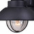 Portside Outdoor Motion Sensor Wall Sconce - Black - 8 Inch